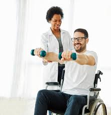 Physically disabled patients training